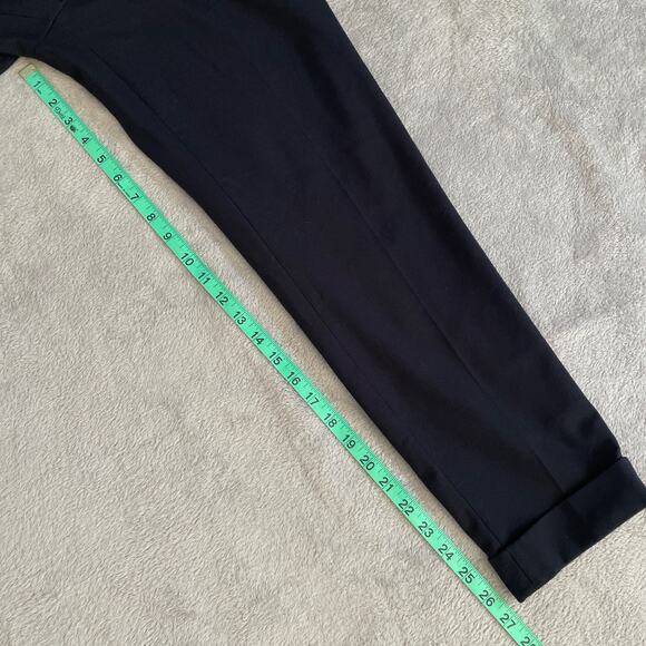 The Kooples Trousers Medium 38 Dark Blue Career Classic Capsule Minimal Tailored - Picture 7 of 7